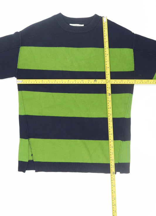 Womens UK Size XS Marks and Spencer Multicoloured Pullover Jumper