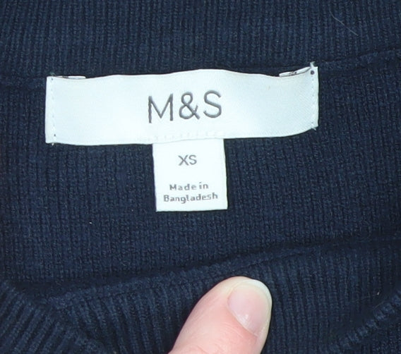 Womens UK Size XS Marks and Spencer Multicoloured Pullover Jumper