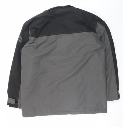 Mens UK Size L Atlas For Men Grey Parka Coat