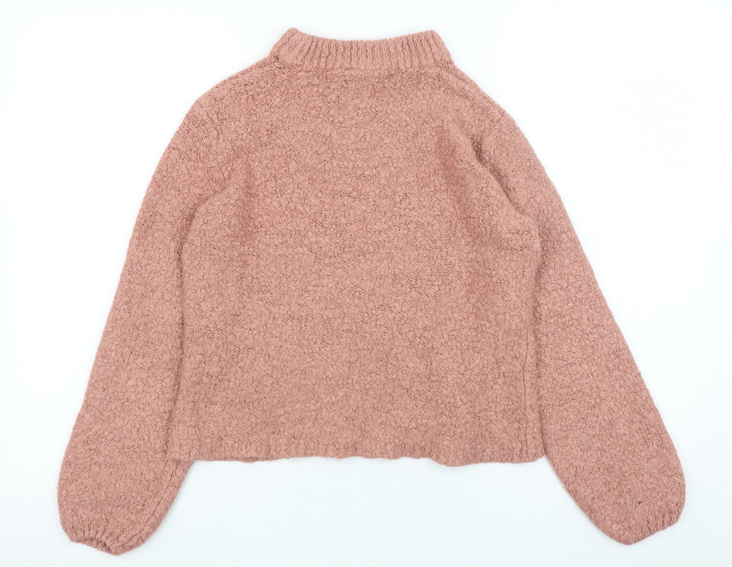 Womens UK Size XS VILA Pink Pullover Jumper