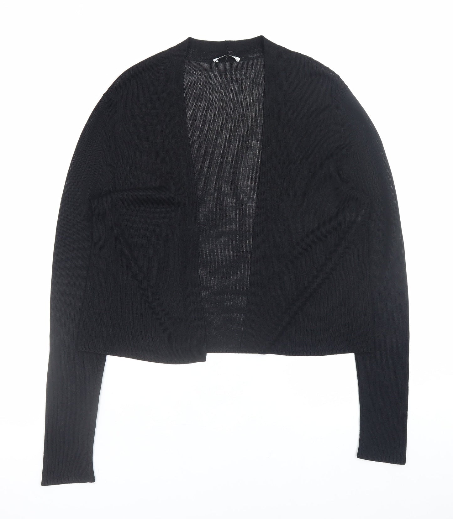 Womens UK Size M NICOLE FARHI Black Cardigan Jumper