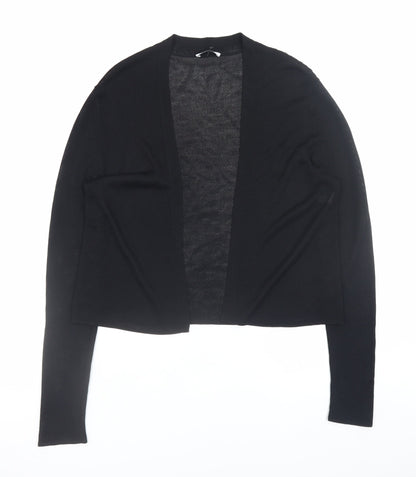 Womens UK Size M NICOLE FARHI Black Cardigan Jumper