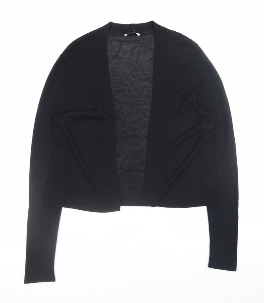 Womens UK Size M NICOLE FARHI Black Cardigan Jumper