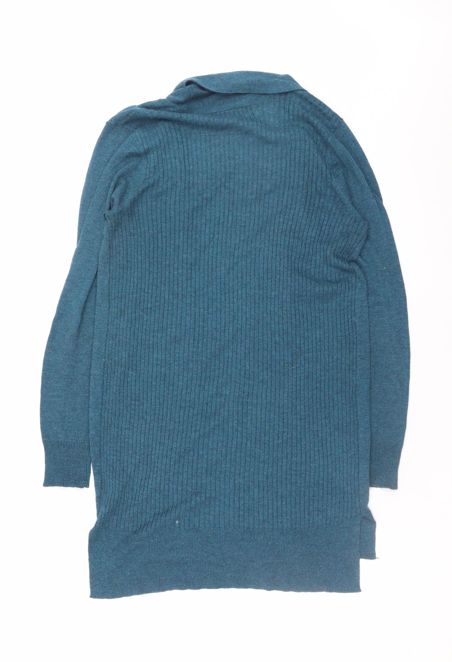 Womens UK Size S George Blue Cardigan Jumper
