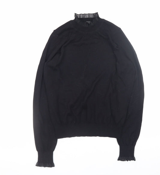 Womens UK Size XS NEXT Black Pullover Jumper