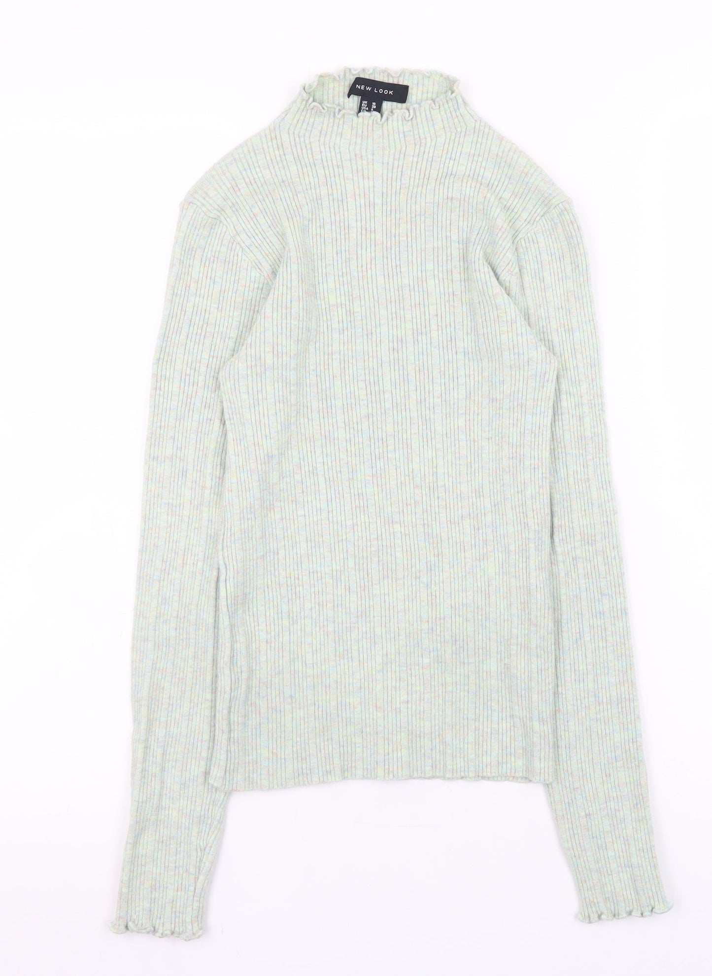 Womens UK Size 10 New Look Green Pullover Jumper