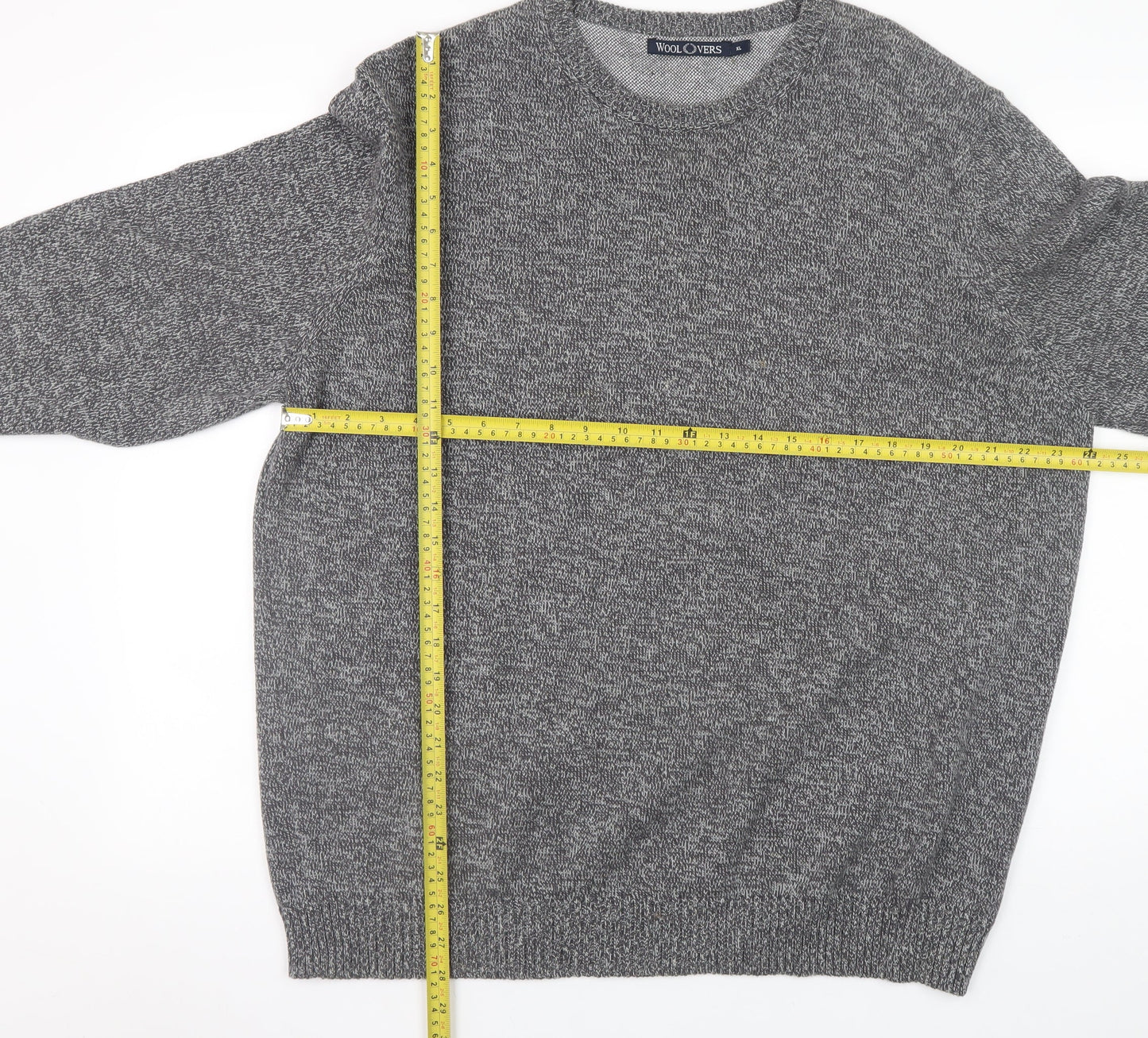 Mens UK Size XL Woolovers Grey Pullover Jumper