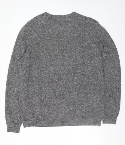 Mens UK Size XL Woolovers Grey Pullover Jumper