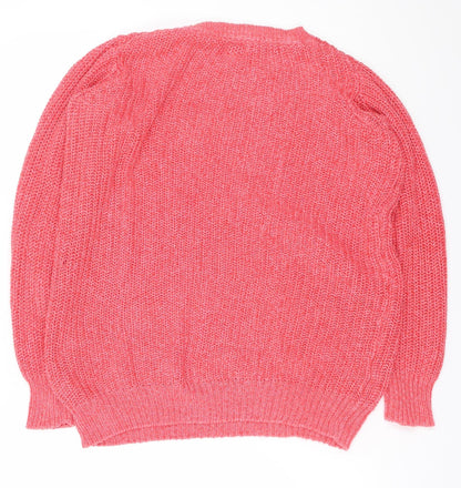 Unisex Adults UK Size S Only Pink Pullover Jumper