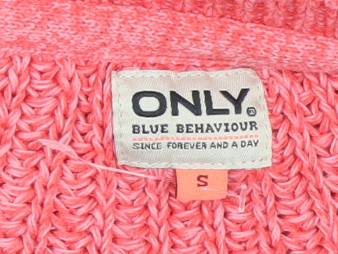 Unisex Adults UK Size S Only Pink Pullover Jumper