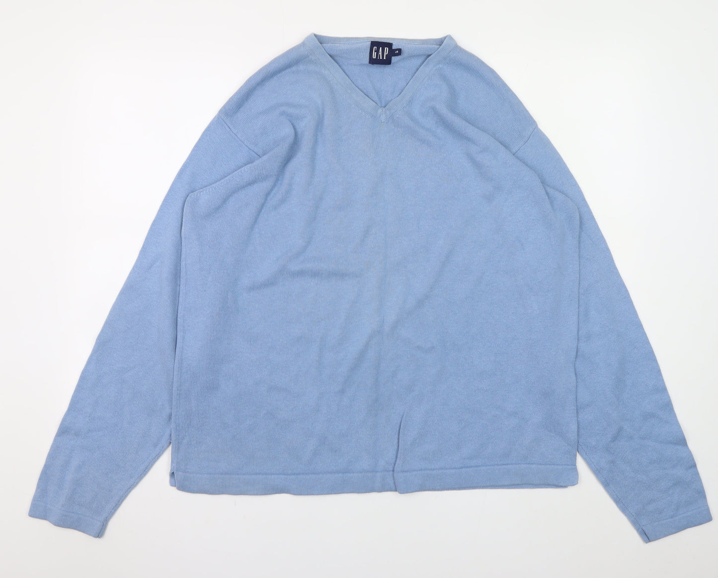 Mens UK Size L Gap Blue Pullover Jumper