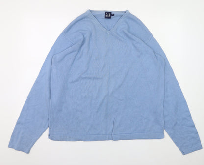 Mens UK Size L Gap Blue Pullover Jumper