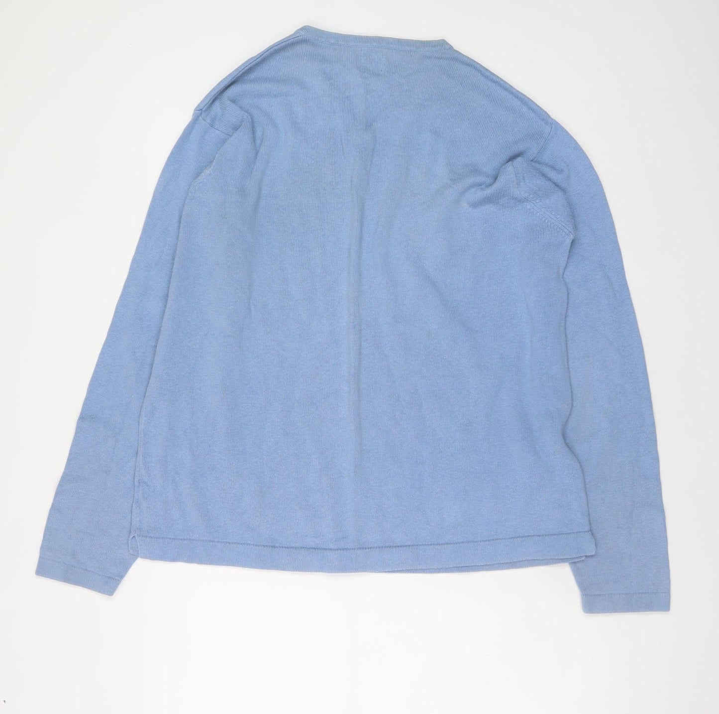 Mens UK Size L Gap Blue Pullover Jumper