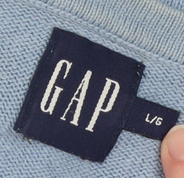 Mens UK Size L Gap Blue Pullover Jumper