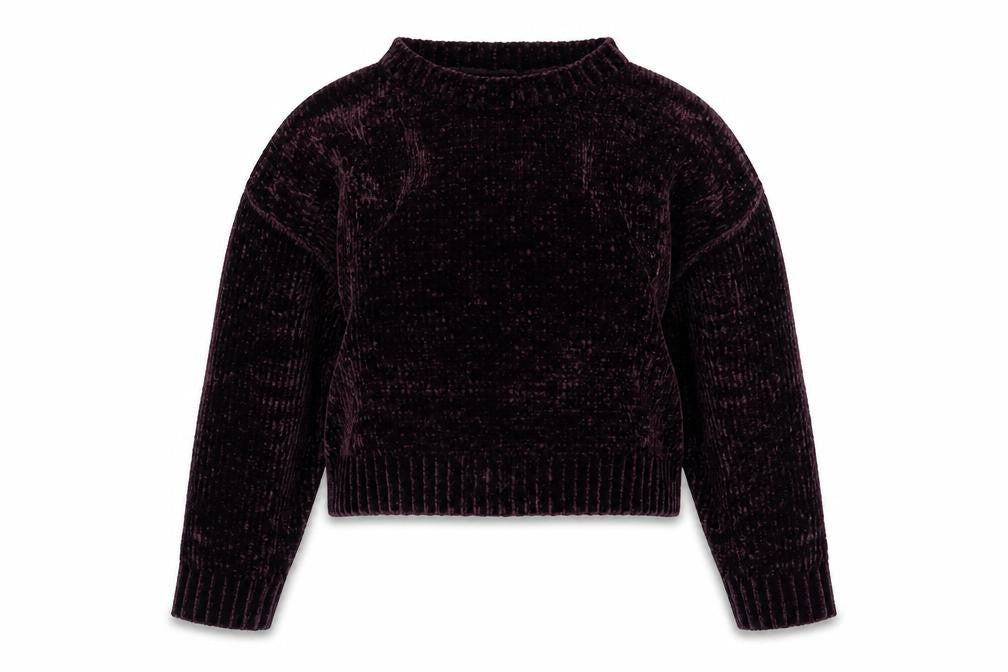 Womens UK Size M New Look Purple Pullover Jumper