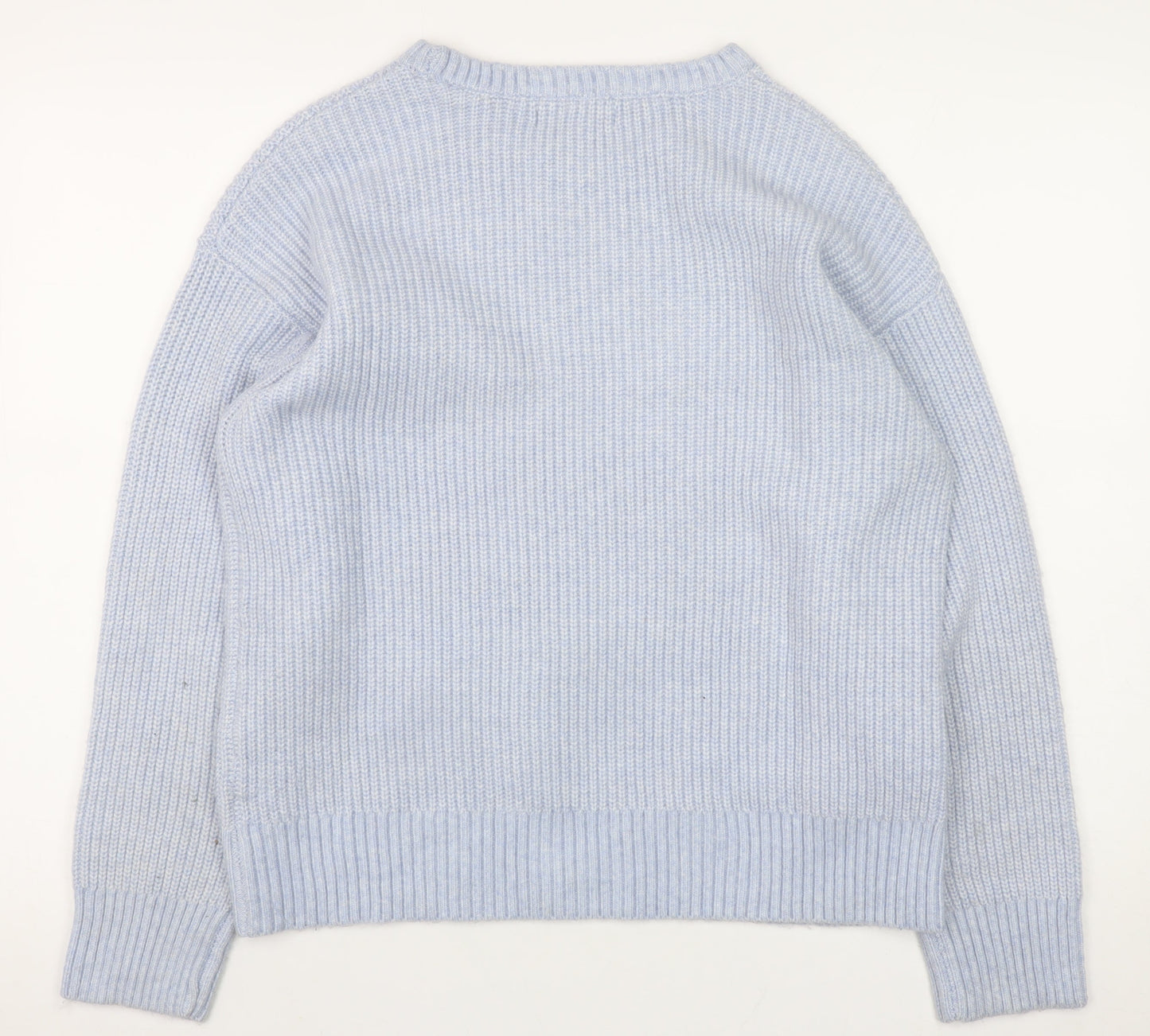 Womens UK Size M Marks and Spencer Blue Pullover Jumper