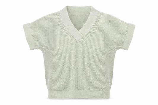 Womens UK Size M Saint Tropez Green Pullover Jumper