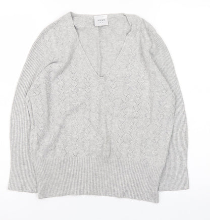 Womens UK Size 18 NEXT Grey Pullover Jumper