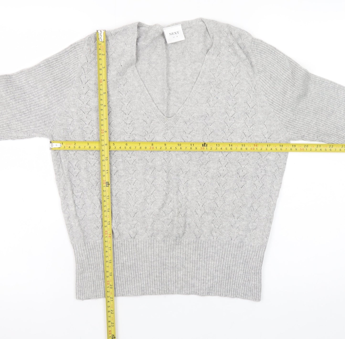 Womens UK Size 18 NEXT Grey Pullover Jumper