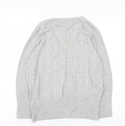 Womens UK Size 18 NEXT Grey Pullover Jumper