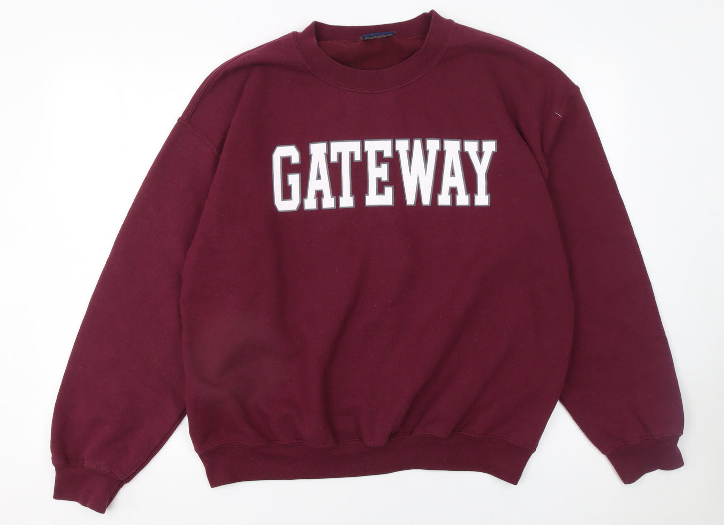 Womens UK Size L MV Sport Red Pullover Sweatshirt