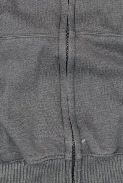 Womens UK Size M/L Rising Grey Full Zip Sweatshirt