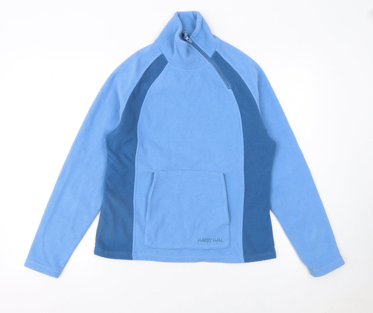 Mens UK Size M Harry Hall Blue Pullover Sweatshirt