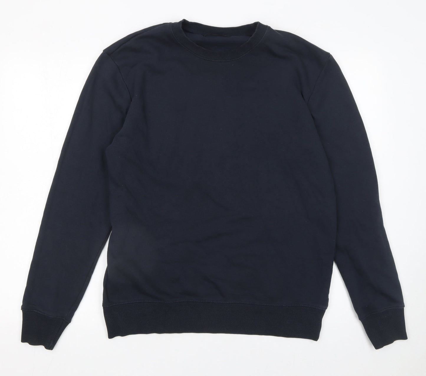 Mens UK Size M Dunnes Black Pullover Sweatshirt