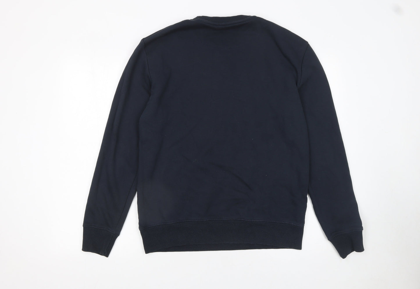 Mens UK Size M Dunnes Black Pullover Sweatshirt