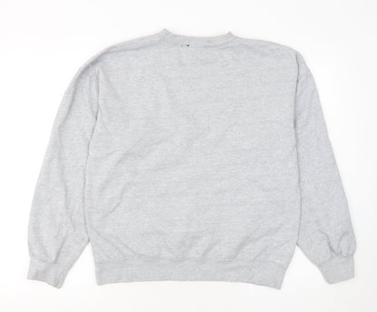 Womens UK Size S Lipsy Grey Pullover Sweatshirt