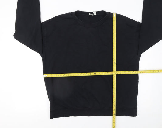 Womens UK Size 16 ASOS Black Pullover Sweatshirt