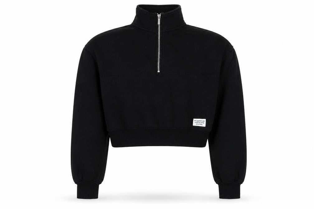 Womens UK Size XS H&M Black Pullover Sweatshirt