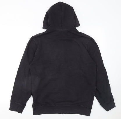Mens UK Size M Champion Black Full Zip Hoodie