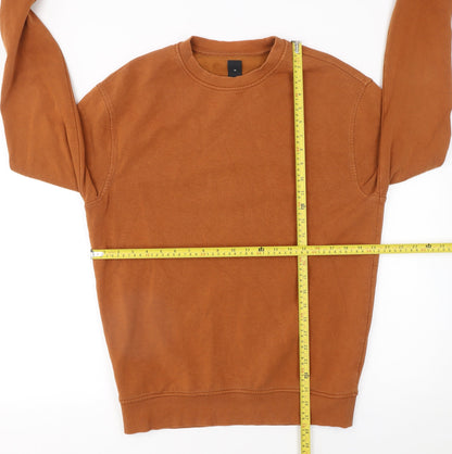 Mens UK Size M New Look Brown Pullover Sweatshirt