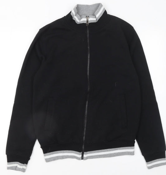 Mens UK Size M KOMBLEN Black Gym & Training Casual Walking Jacket