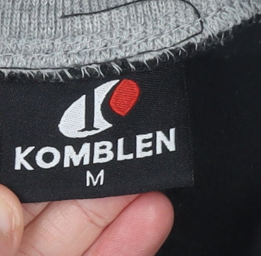 Mens UK Size M KOMBLEN Black Gym & Training Casual Walking Jacket