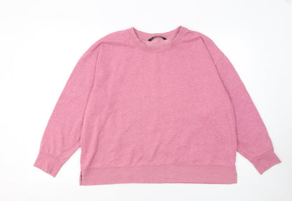 Womens UK Size 16 St. Bernard for Dunnes Stores Pink Pullover Sweatshirt