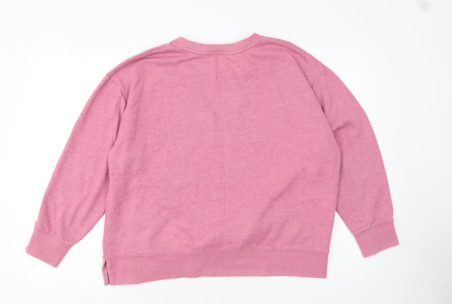 Womens UK Size 16 St. Bernard for Dunnes Stores Pink Pullover Sweatshirt