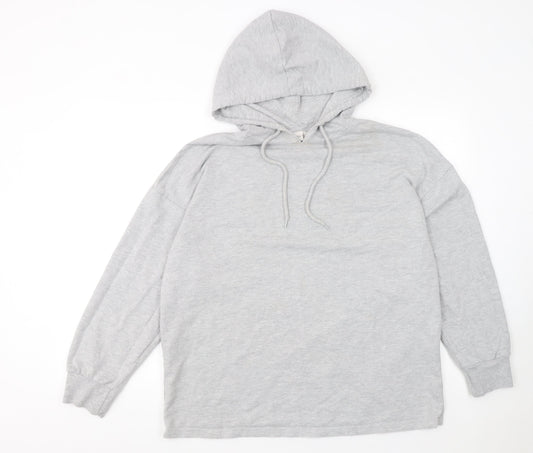 Womens UK Size XL Anna Field Grey Pullover Hoodie