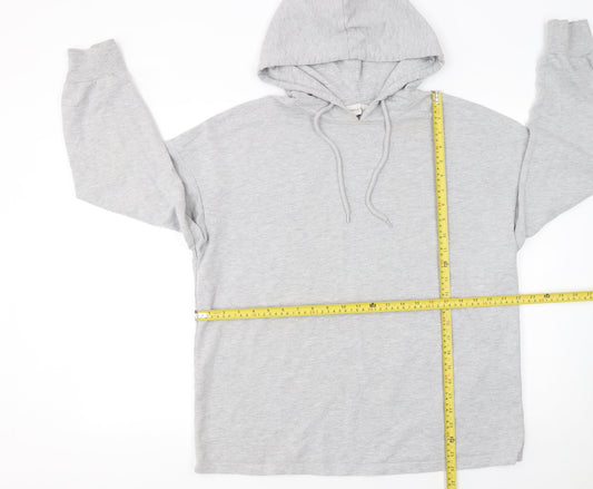 Womens UK Size XL Anna Field Grey Pullover Hoodie