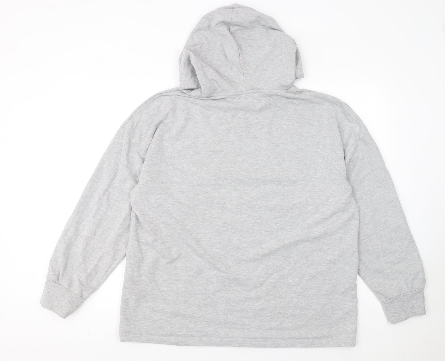 Womens UK Size XL Anna Field Grey Pullover Hoodie