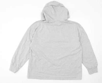 Womens UK Size XL Anna Field Grey Pullover Hoodie