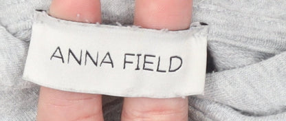 Womens UK Size XL Anna Field Grey Pullover Hoodie