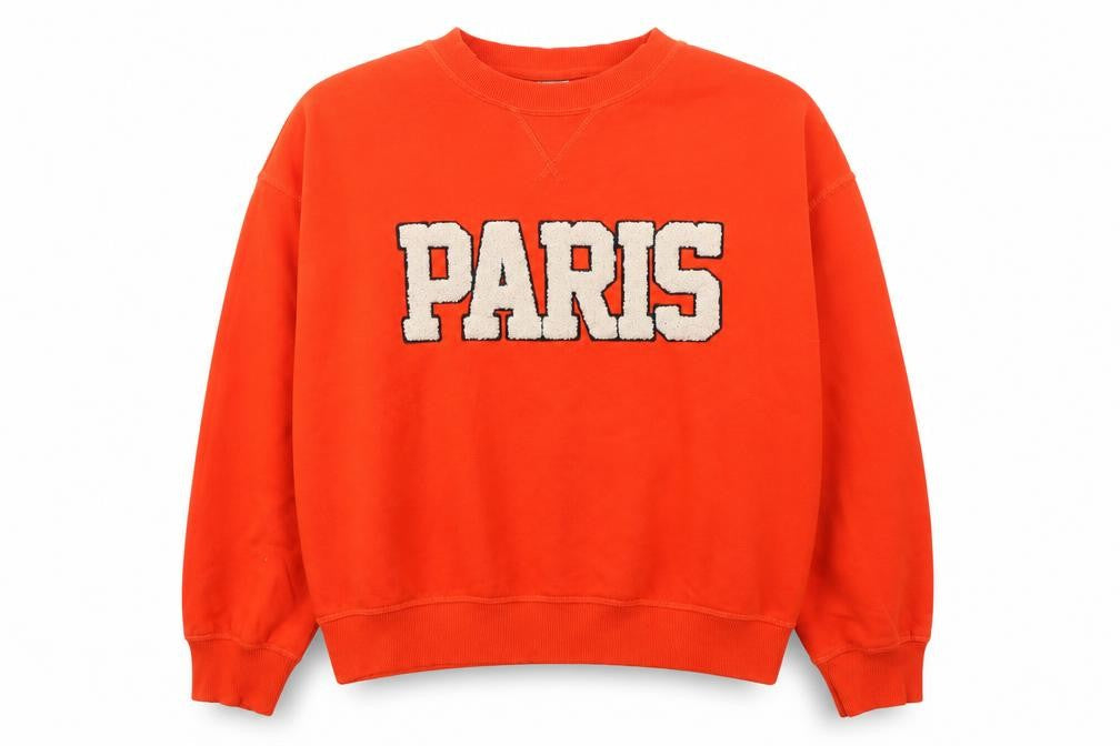 Womens UK Size M H&M Orange Pullover Sweatshirt