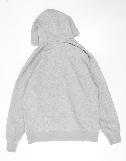 Womens UK Size L Zara Grey Pullover Hoodie