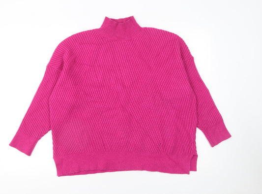 Womens UK Size L NEXT Pink Pullover Jumper