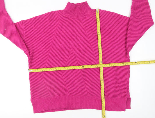 Womens UK Size L NEXT Pink Pullover Jumper