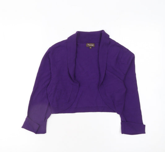Womens UK Size 10 Phase Eight Purple Cardigan Jumper