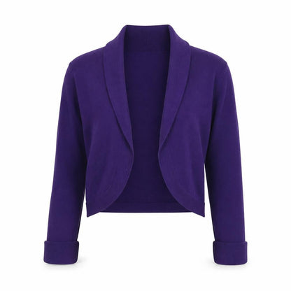 Womens UK Size 10 Phase Eight Purple Cardigan Jumper