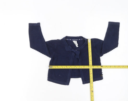 Girls UK Size 18-24 Months Jasper Conran Blue Cardigan Jumper